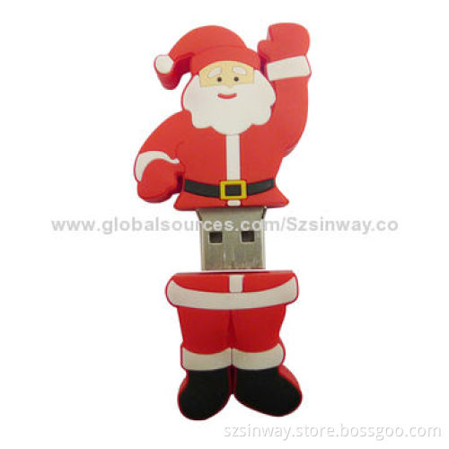 Cartoon USB Flash Drive with 1 to 32GB, CE, FCC and RoHS Marks
